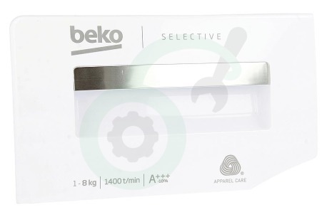 Beko Wasmachine 2449809091 Front Greep van zeepbak