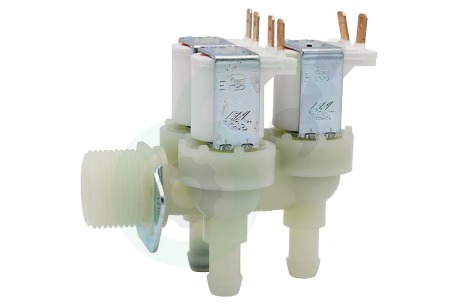 Alternatief Wasmachine 1678013 Inlaatventiel 3V haaks dun 1x reduc.