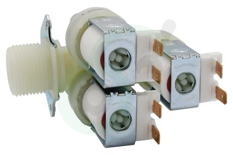 Alternatief Wasmachine 1678013 Inlaatventiel 3V haaks dun 1x reduc.
