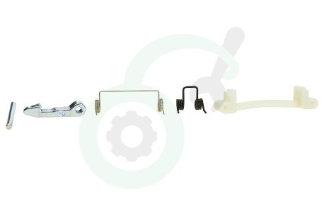 AEG Wasdroger 4055147856 Deurgreep-set Compleet met deurhaak, grijs
