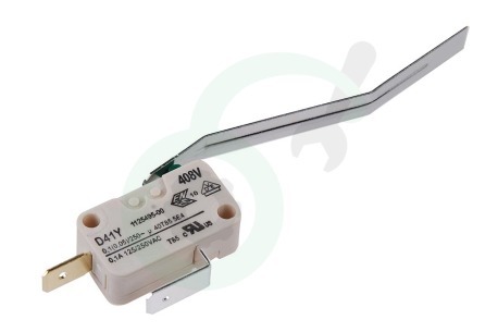 Zoppas Wasdroger 1125495000 Schakelaar Microswitch -lange beugel