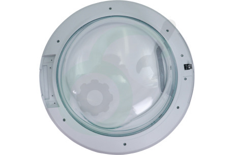 Hotpoint Wasdroger 507930, C00507930 770023, C00770023 Vuldeur Glas, Wit
