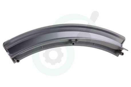 Siemens Wasdroger 644452, 00644452 Deurgreep Gebogen, Zilver
