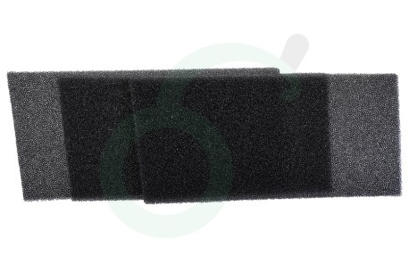 Bauknecht Wasdroger 481010354757 Filter schuim voor warmtewisselaar, 3 Stuks