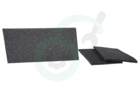 Bauknecht Wasdroger 481010354757 Filter schuim voor warmtewisselaar, 3 Stuks