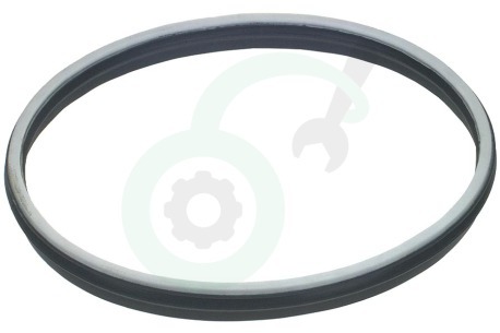 Zanussi Wasdroger 1251102222 Viltband smal -achter- rubber rand