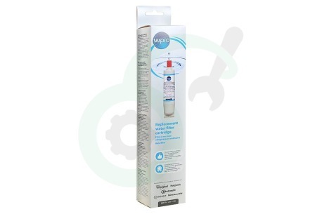 Whirlpool Koelkast 484000008552 USC009/1 WPRO Vervangingspatroon voor universele Waterfilterset