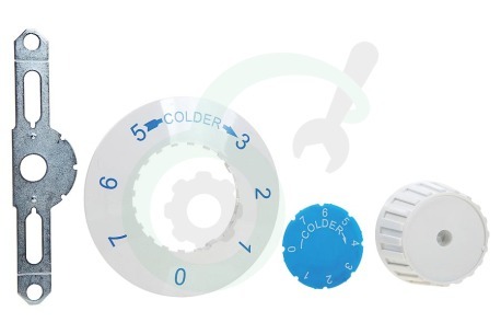 Privileg Koelkast Dubbeldeurs*** 3k. Temperatuur regelaar nr 3 + aut. ontd.