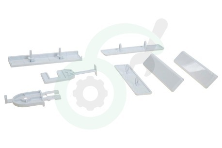 Bosch Koelkast 491367, 00491367 Bevestigingsset Geleiderset van deur, Compleet