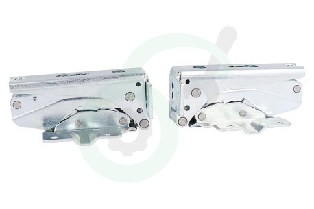 Bosch Koelkast 492680, 00492680 Scharnier Metaal, set 2 stuks