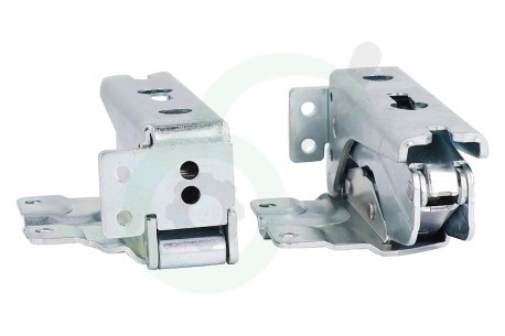 Bosch Koelkast 492680, 00492680 Scharnier Metaal, set 2 stuks