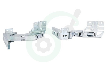 Bosch Koelkast 492680, 00492680 Scharnier Metaal, set 2 stuks