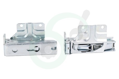 Bosch Koelkast 492680, 00492680 Scharnier Metaal, set 2 stuks