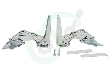 AEG Koelkast 481147, 00481147 Scharnier metaal, set 2 stuks