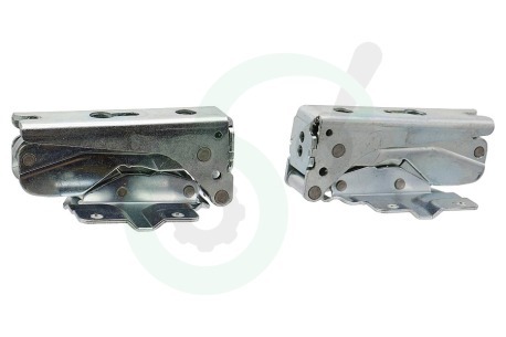 Siemens Koelkast 12004051 Scharnier Metaal set boven en onder