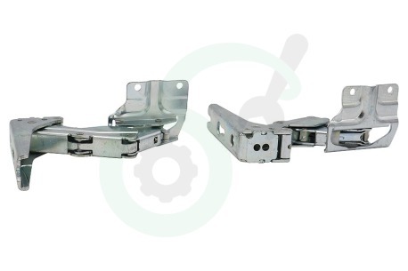 Siemens Koelkast 12004051 Scharnier Metaal set boven en onder