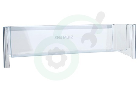 Siemens Koelkast 11025150 705188, 00705188 Flessenrek Transparant