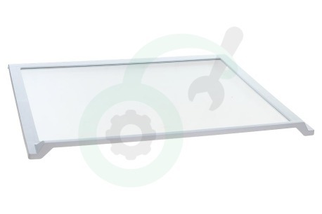 Bauknecht Koelkast 481010358148 Glasplaat 395x342mm met strip