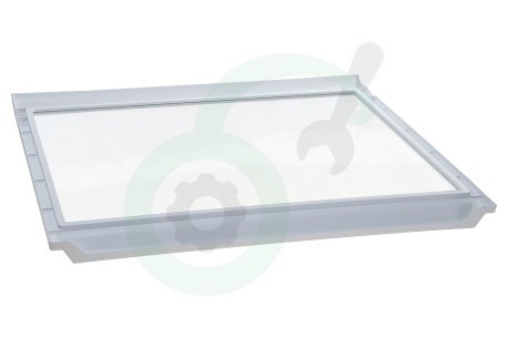 Bauknecht Koelkast 481010358148 Glasplaat 395x342mm met strip