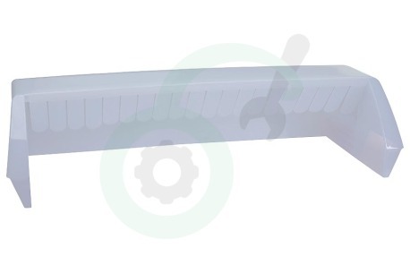 Zanussi Koelkast 2251276156 Flessenrek Wit transparant 400x110mm