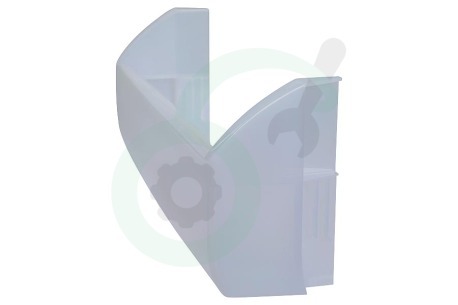 Zanussi Koelkast 2251276156 Flessenrek Wit transparant 400x110mm