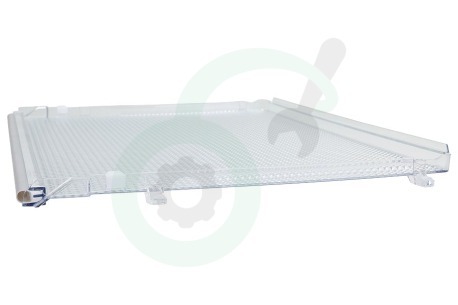 Haier Koelkast 49045935 0060847496 Legbord Legvlak boven lade, kunststof, afdekking van de bovenste groentelade