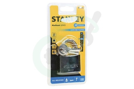Stanley  S742013 S742-013 Stanley Hangslot Solid Brass Chrome Plated 50mm