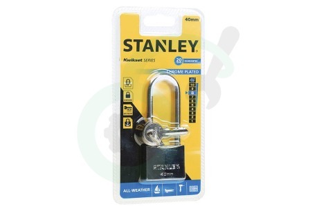 Stanley  S742016 S742-016 Stanley Hangslot Solid Brass Chrome Plated 40mm