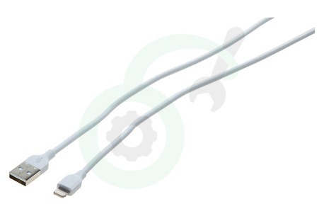 GP  160GPB13C1 CB13 USB kabel Apple 8-pin Lightning connector 100cm Wit