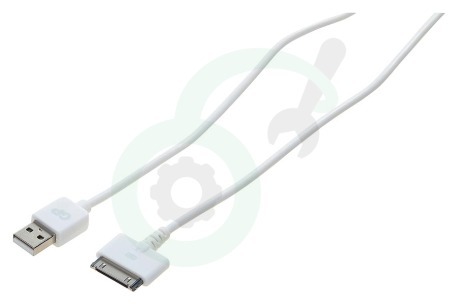 GP  160GPACECB02B01 CB02 USB kabel Apple 30-pin Dock connector 200cm Wit