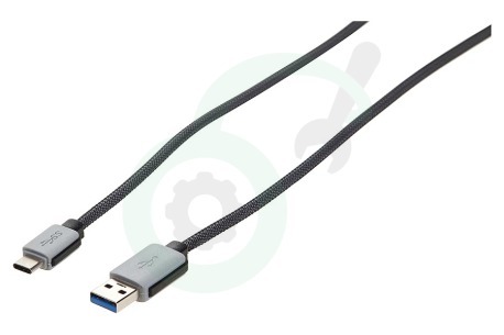 Spez  20091344 USB Kabel Type C, 100cm, Zwart