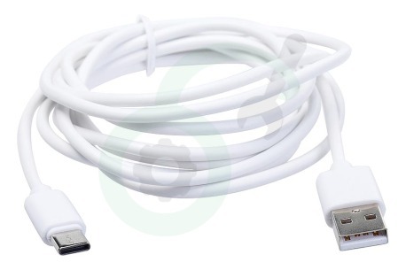 Easyfiks 50062456 C-type USB laad en data kabel 200 cm wit