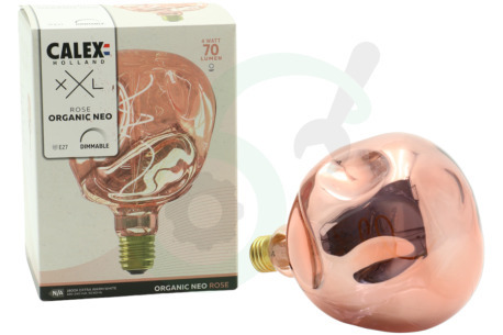 Calex  2101004300 XXL Organic Neo Rose Ledlamp 4W 1800K Dimbaar