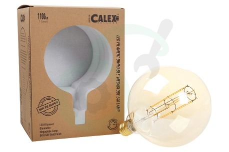 Calex  425642 Calex LED volglas LangFilament Giant Megaglobe Goud 11W