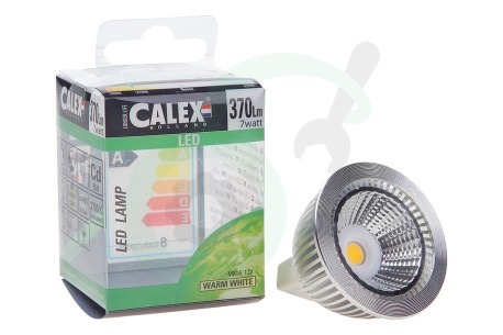 Calex  473198 Calex COB LED lamp MR16 12V 7W 370lm warmwit 2700K