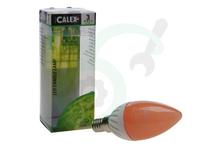 Calex  472820 Calex LED Kaarslamp 240V 3,4W E14 B38, Flame 200 lumen