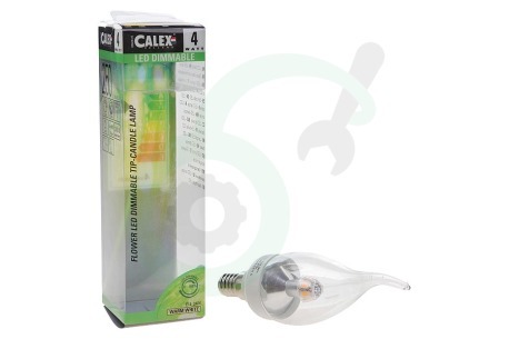 Calex  474040 Calex LED Flower Tip-kaarslamp BXS35 240V 4W 250lm E14