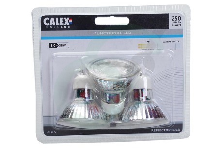 Calex  990245 Ledlamp 3-Pack COB Led lamp GU10
