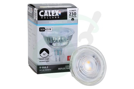 Calex  1301001400 COB LED lamp MR16 12V 3,5W 230lm 3000K Halogeen Look