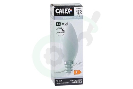 Calex 1101005900 LED Kaars B35 Softline Straight Filament E14 4,5W