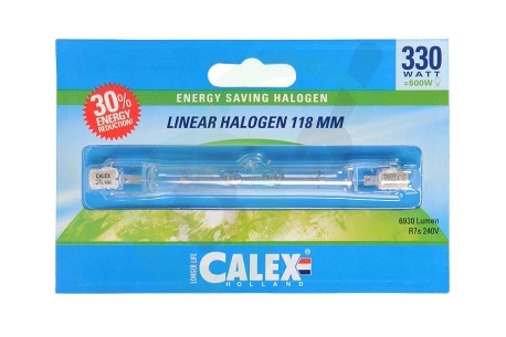 Calex  509134 Calex Spaar Halogeenlamp 230V 330W(425W) R7s 10x118mm