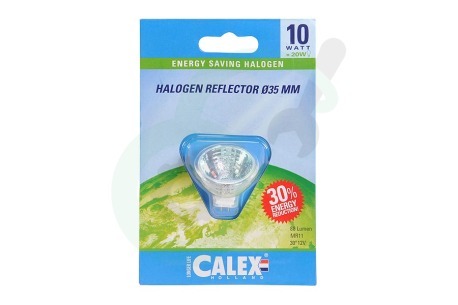 Calex  509710 Calex Spaar Halogeenlamp MR11 12V 10W GU4 35mm