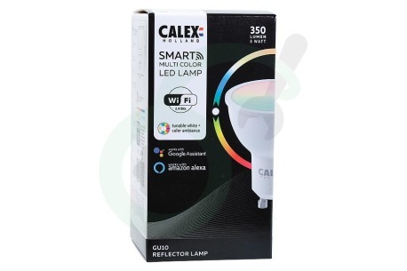 Calex 5001002600 Smart LED Reflector lamp GU10 SMD RGB Dimbaar