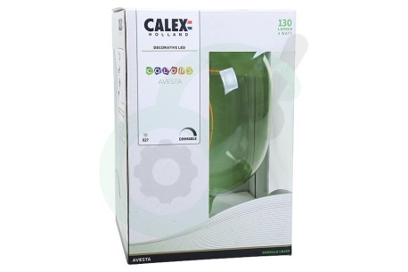 Calex 426202 Colors Avesta Quartz Emerald Green LED lamp 4W Dimbaar