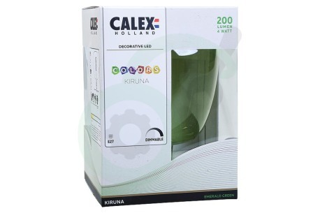 Calex 426212 Colors Kiruna Emerald Green LED lamp 4W Dimbaar