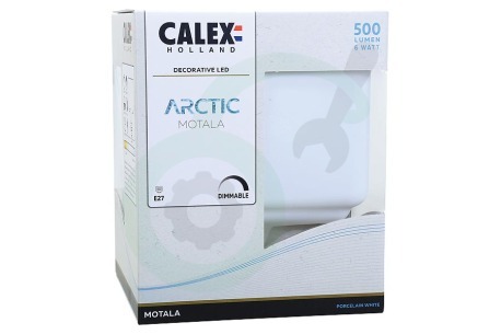 Calex 426104 Motala Arctic LED lamp 6W Dimbaar