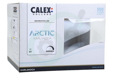 Calex 426102 Karlskoga Arctic LED lamp 6W Dimbaar
