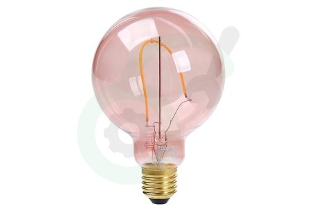 Calex 426232 Colors Nora G95 Quartz Pink LED lamp 4W Dimbaar