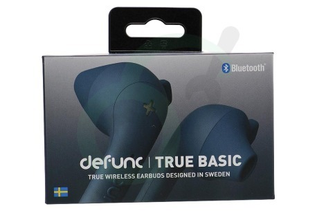 Defunc DEFD4274 True Basic Earbud, Blauw
