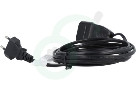 Q-Link 5440401 Snoer 2x0,75mm2 575W 2.5A zwart 3M